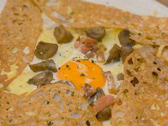 鸡蛋蘑菇熏肉荞麦可丽饼-RAC BAR(安福路店)