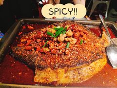 -探鱼·鲜青椒爽麻烤鱼(北京路天河城店)