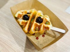 樱桃酱可颂华夫饼-THE MATCHA TOKYO抹茶东京