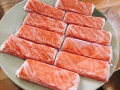 招牌生食蟹肉-东镇老火锅(长春路首店)