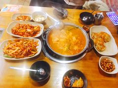 烤五花肉-包装马车·韩国料理·포장마차