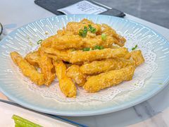 咸蛋黄茄子-园里前·10年私厨·福建菜(台江万达鳌峰洲店)