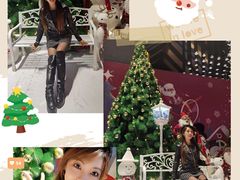 大堂美美的圣诞树-清远熹乐谷温泉度假酒店