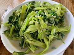 椒丝腐乳炒通菜-大赤坎肥仔强烧味海鲜餐厅(大赤坎店)