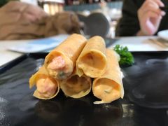 脆筒龙虾卷-后海16号·北京私房菜