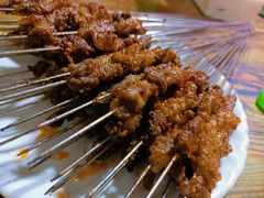 -陕北农家小吃风干羊肉剁荞面