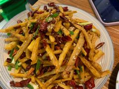 干煸藕丝-静一餐厅·湖北菜(前门创始店)