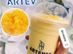 鲜芒果奶昔-ARTEASG啊T·新加坡奶茶(天一店)