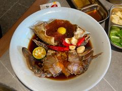 -草家酱蟹炭火烤肉店(珲春南路一店)
