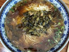 雪菜肉丝面-枫镇面馆(寒山寺店)