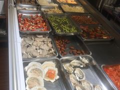 自助取餐区-英雄故事地摊烤肉(马驹桥店)