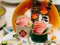 金枪鱼大腹拼生蚝-禧悦楼(天德广场店)