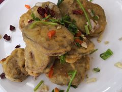 炸藕夹-魏四小鱼锅贴王