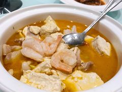 虾仁菜心灰豆腐-湖锦酒楼·32年地道湖北菜(光谷店)