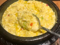 石锅烧的嫩豆腐-7017浙菜•建德味(中财店)