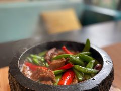 香炒雪花牛肉粒-梧桐花园餐厅(新城店)