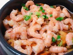 鲜虾石锅拌饭-韩聚园韩国料理(文灶店)