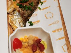 香煎小黄鱼-水天堂西餐厅(绿宝广场店)
