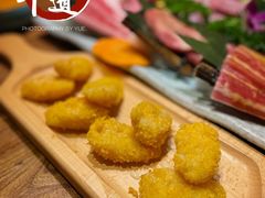 香脆金黄蕉-明洞阿姨·韩式酱蟹烤肉·创意料理(三元桥店)