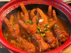 砂锅虎皮鸡爪-苏泡泡豆花烤鱼(婺源店)