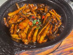 小煲鳝丝-洪齐林老镇