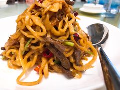 酸萝卜炒粉-南山鲜虾面·活鲜小馆·海味大连菜(南山总店)