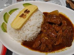咖喱揸腩饭-敏华冰厅(平安金融中心店)