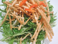 苦菊拌馓子-老板恋上鱼(荣盛广场店)