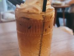 橘香乌龙鸳鸯拿铁-咖法森林·咖啡  酒吧(天河店)