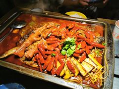 -探鱼·鲜青椒爽麻烤鱼(番禺万达店)
