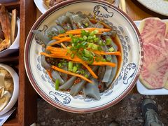 鸡豆凉粉-食全酒美·野生菌腊排骨餐厅(木府店)