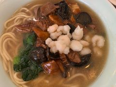 虾爆鳝面-奎元馆.百年奎元.非遗传承(西湖边的解放路店)