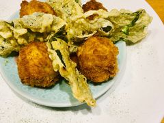 咸蛋黄西柚虾球-同乐轩