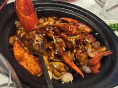 波士顿龙虾炒年糕-玫瑰厅上海菜(兴国路店)