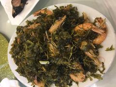 干烧咸菜虾-锦江中华村农家乐饭庄