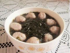紫菜包心贡丸汤-其美潮州鱼旦粉世家(花城汇南区分店)