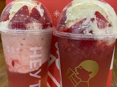 雪山莓莓桂花冻-喜茶(广州中山六路店)