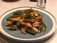 秋葵炒杏鲍菇-百富源·海鲜辽菜(浑河堡店)