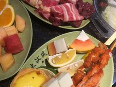 -大漠风烤肉火锅自助餐厅(鹰展店)