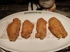 蛋黄鸡翅-新白鹿餐厅(松江开元地中海店)
