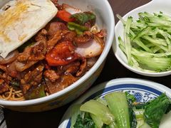 鲜切牛肉虾仁拌面-王繁星面馆(西安熙地港店)