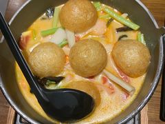 冬阴功素虾锅-十二舍·湯物素煮(江泰潤政店)