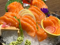 三文鱼刺身-枫伝料理居酒屋