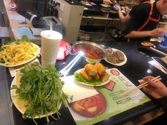 香菜冻豆腐-呷哺呷哺(松江开元店)