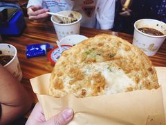 葱油煎饼-王记生烫牛杂面馆(兰陵路店)