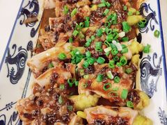 小米辣蒸酿粉肠头-纳福苑(亮庆餐饮分店)