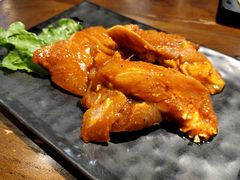 碳烤辣鸡肉-·缸桶屋·韩式牛肋条自助烤肉(西湖D11店)