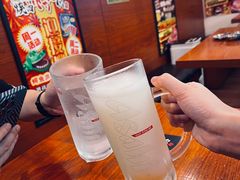 可尔必思白桃味-大阪烧肉BAKA一代(十亩地店)