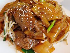 干炒牛肉河粉-铭家点心(秦岭路店)