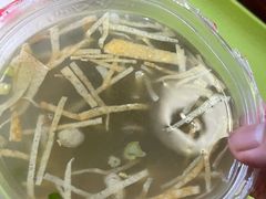 紫菜蛋花汤-喷水鸡肉饭(北港店)